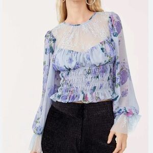 Free People Daphne Blouse NEW